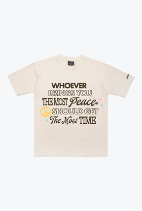 Bring Peace Heavyweight T-Shirt - Ivory
