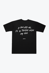 Trapped Inside My Head T-Shirt - Black