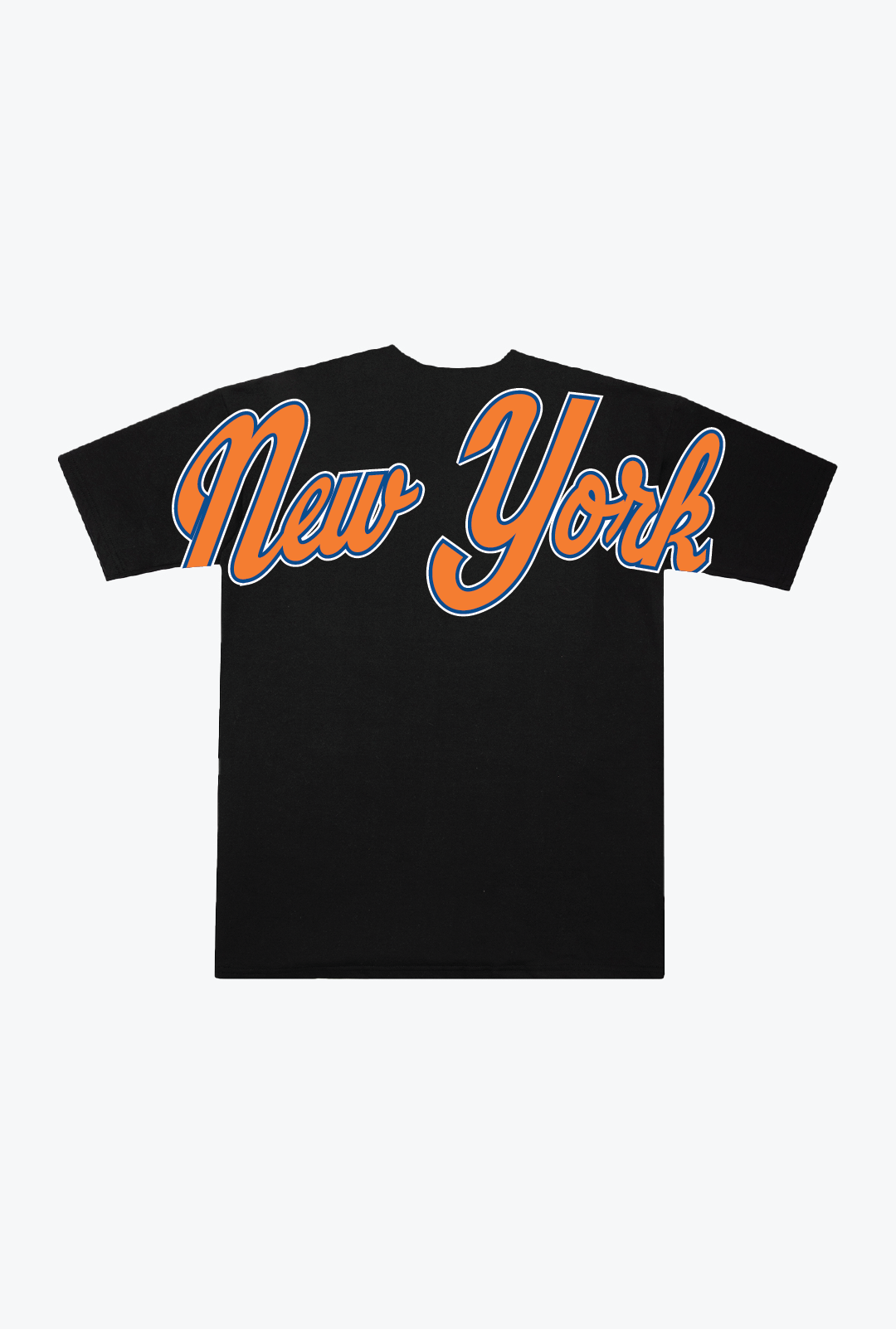 New York Mets Spirit Heavyweight T-Shirt - Black
