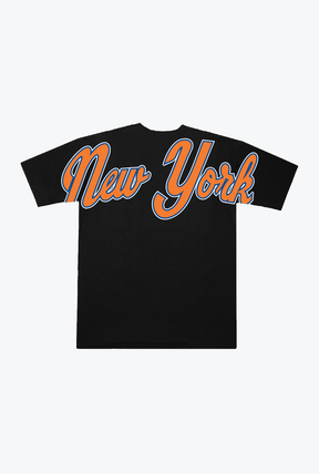New York Mets Spirit Heavyweight T-Shirt - Black