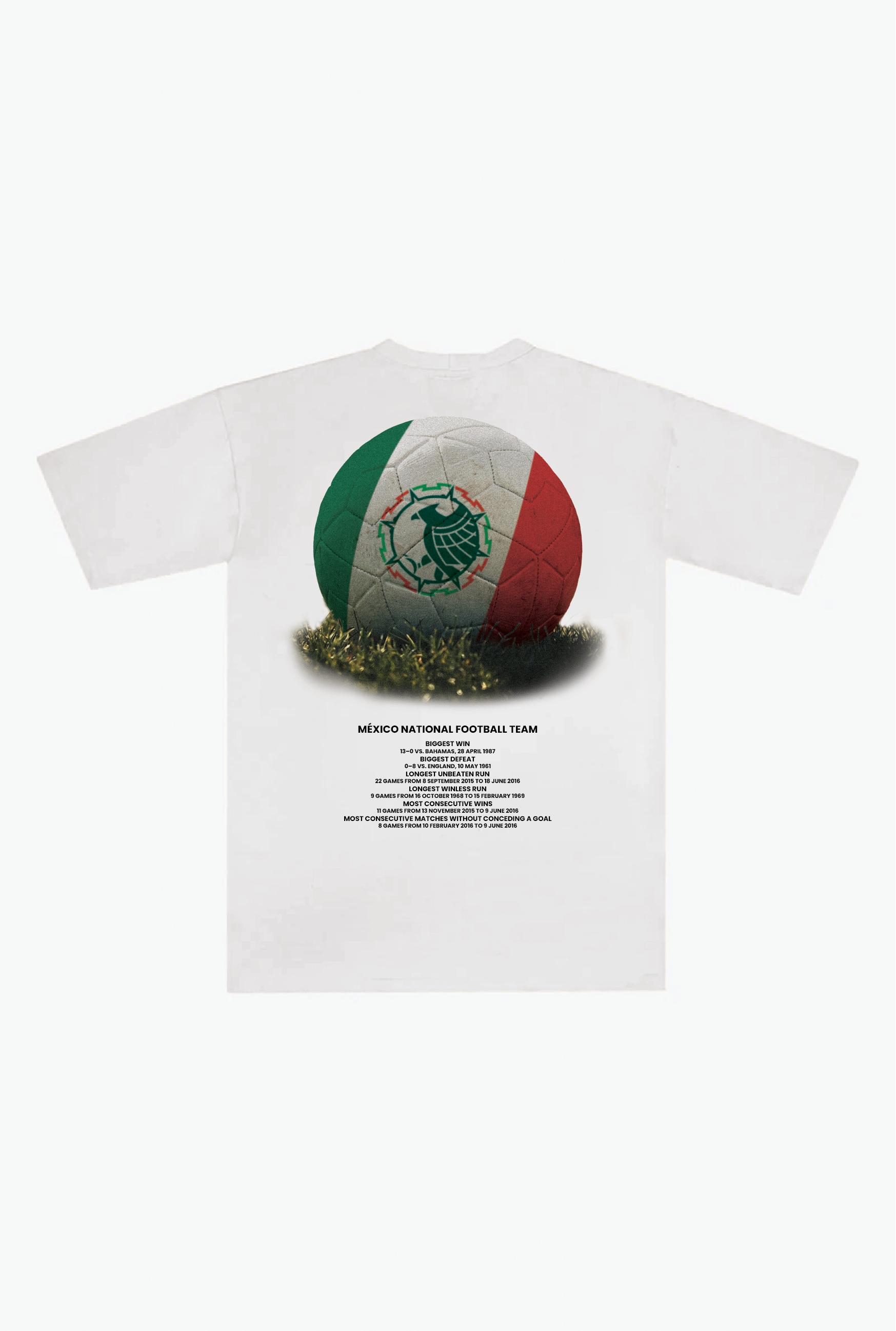 Mexico Football T-Shirt - White