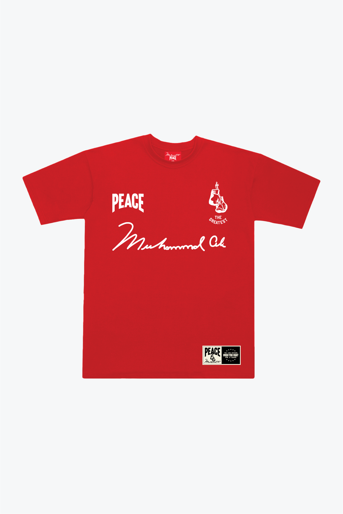 P/C x Muhammad Ali Heavyweight T-Shirt - Red