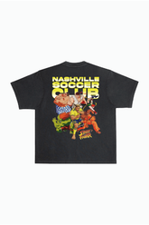 Nashville SC x Street Fighter All Fighters Premium T-Shirt - Black