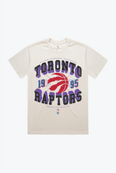 T-shirt Court Premium des Toronto Raptors - Ivoire