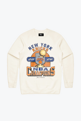 New York Knicks NBA Champions Crewneck - Ivory