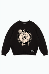 Boston Celtics Knit Sweater - Black