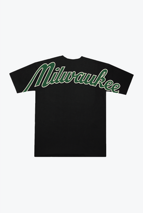 Milwaukee Bucks Spirit Heavyweight T-Shirt - Black