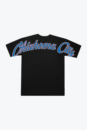 Oklahoma City Thunder Spirit Heavyweight T-Shirt - Black