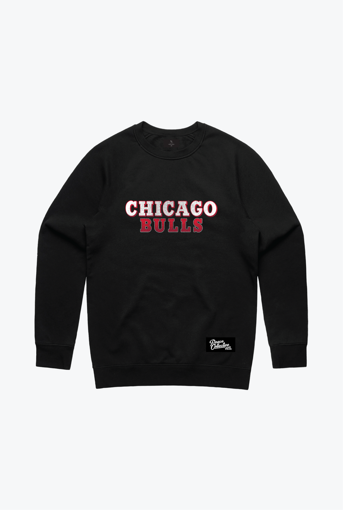 Chicago Bulls Spirit Crewneck - Black