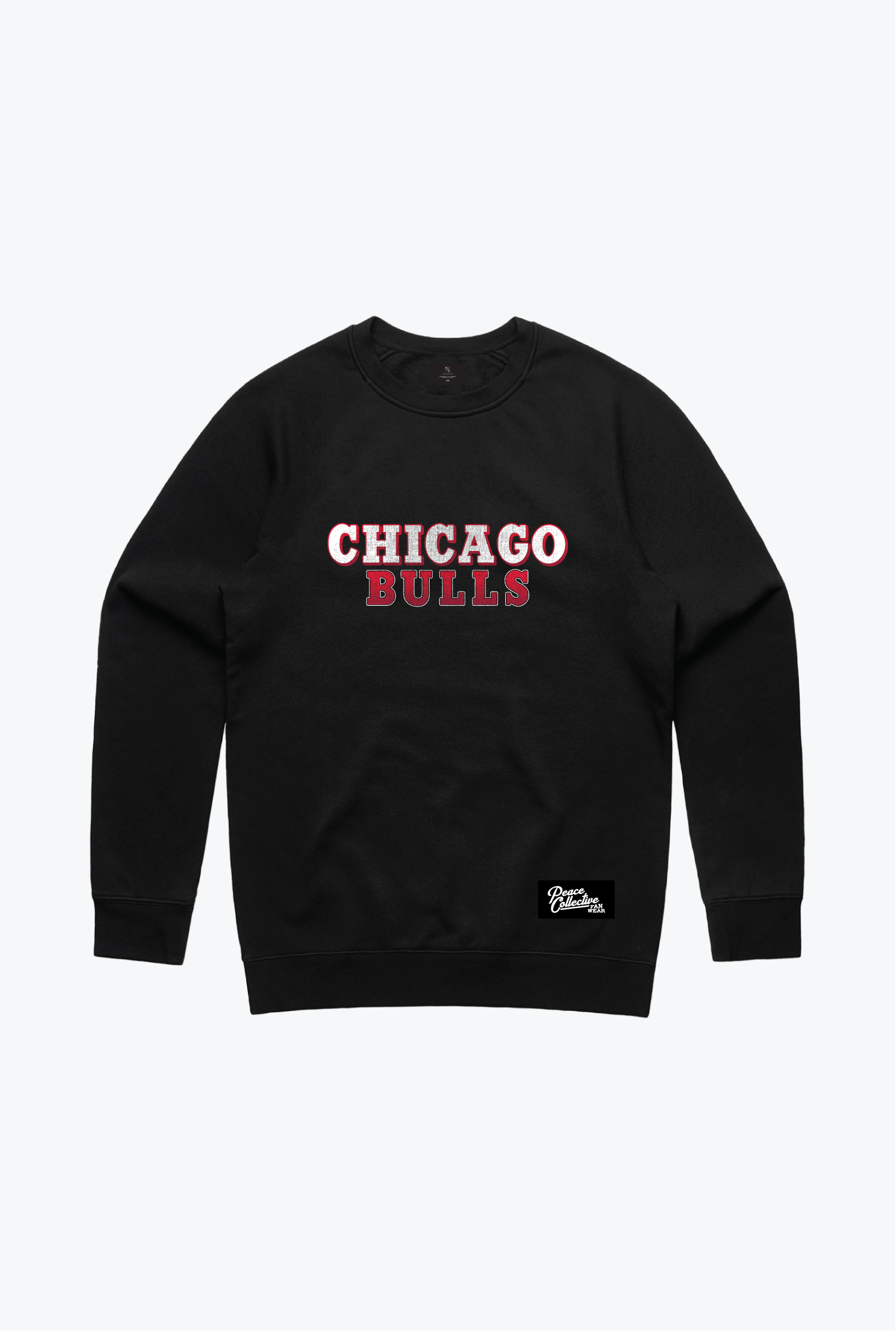 Chicago Bulls Spirit Crewneck - Black