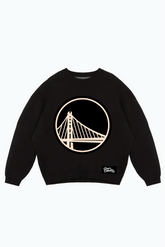 Golden State Warriors Knit Sweater - Black