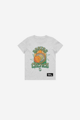Boston Celtics Vintage Clubhouse Kids T-Shirt - Ash