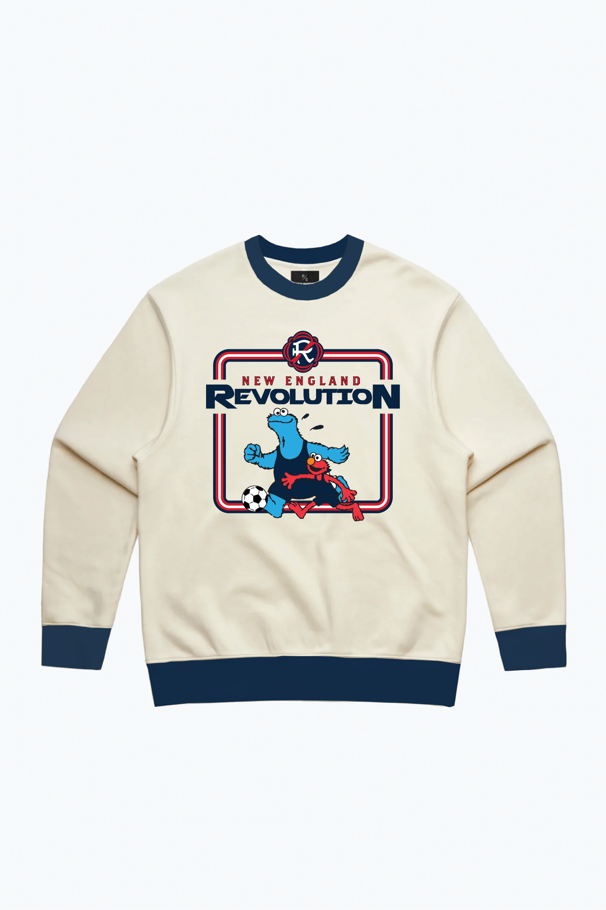 New England Revolution x Sesame Street Crewneck - Ivory