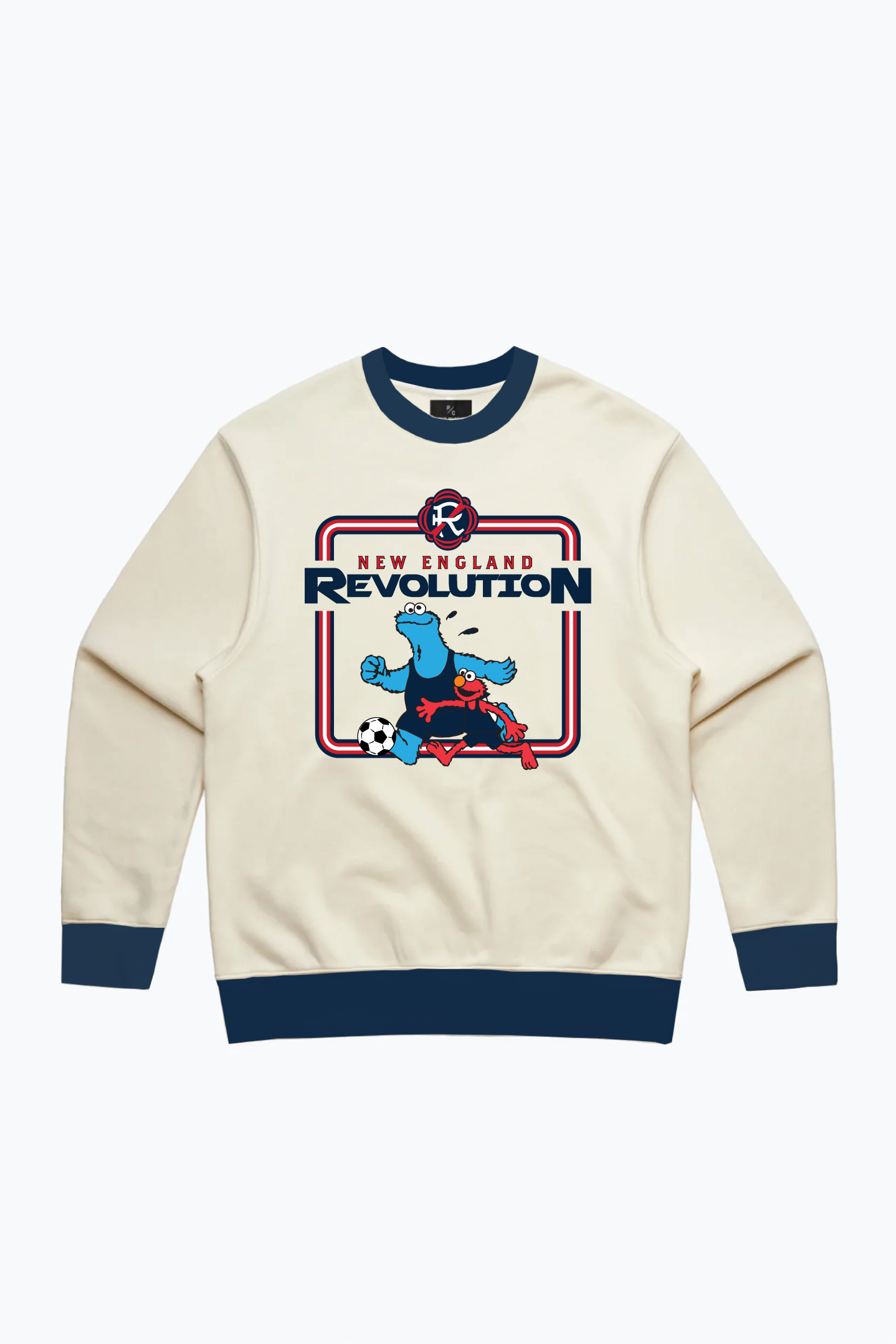 New England Revolution x Sesame Street Crewneck - Ivory