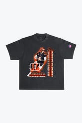 Joe Burrow Garment Dyed Heavyweight T-Shirt - Black