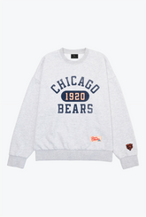Chicago Bears Athletic Club Heavyweight Crewneck - Ash