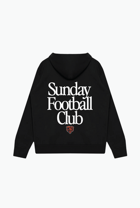 Chicago Bears Sunday Football Club Hoodie - Black