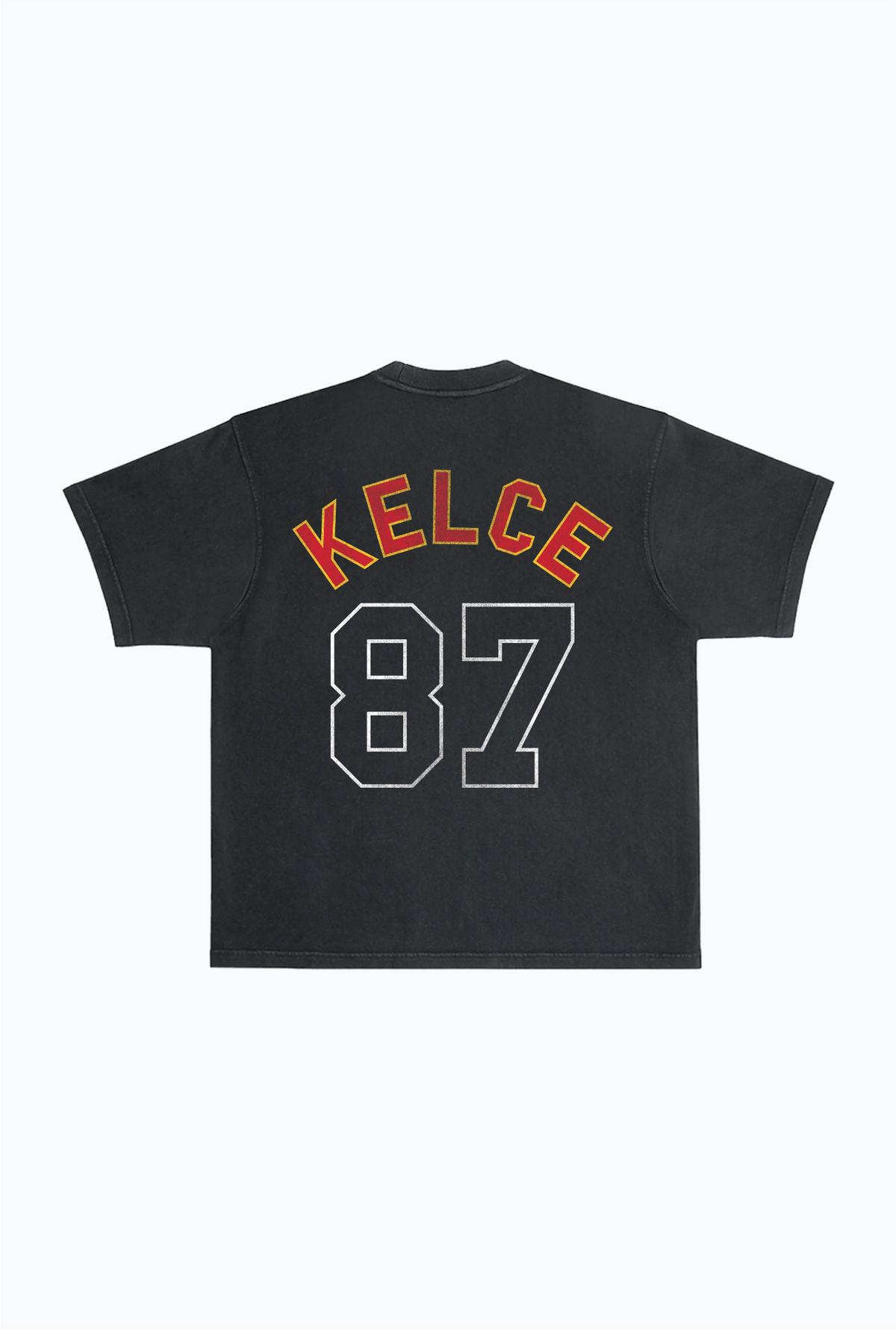 Travis Kelce Garment Dyed Heavyweight T-Shirt - Black