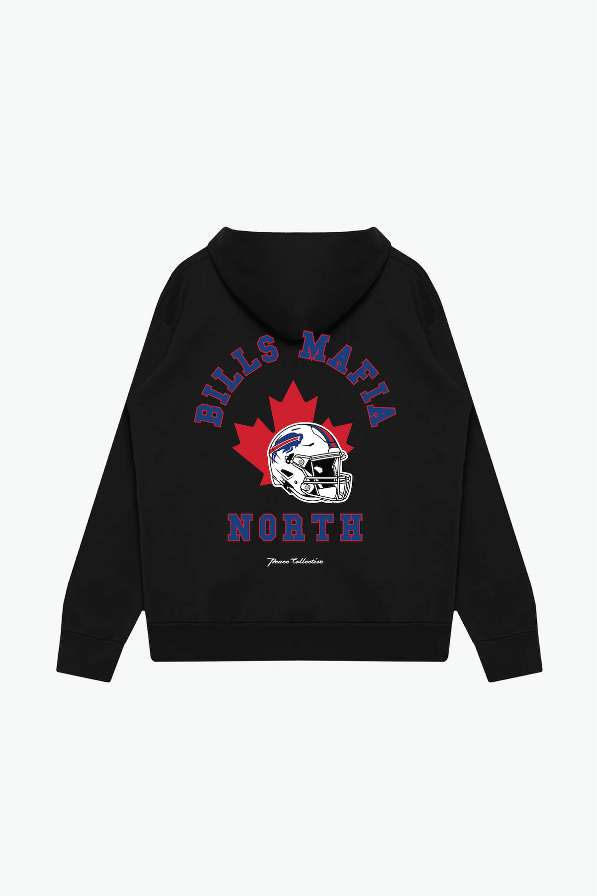 Buffalo Bills Mafia North Heavyweight Hoodie - Black