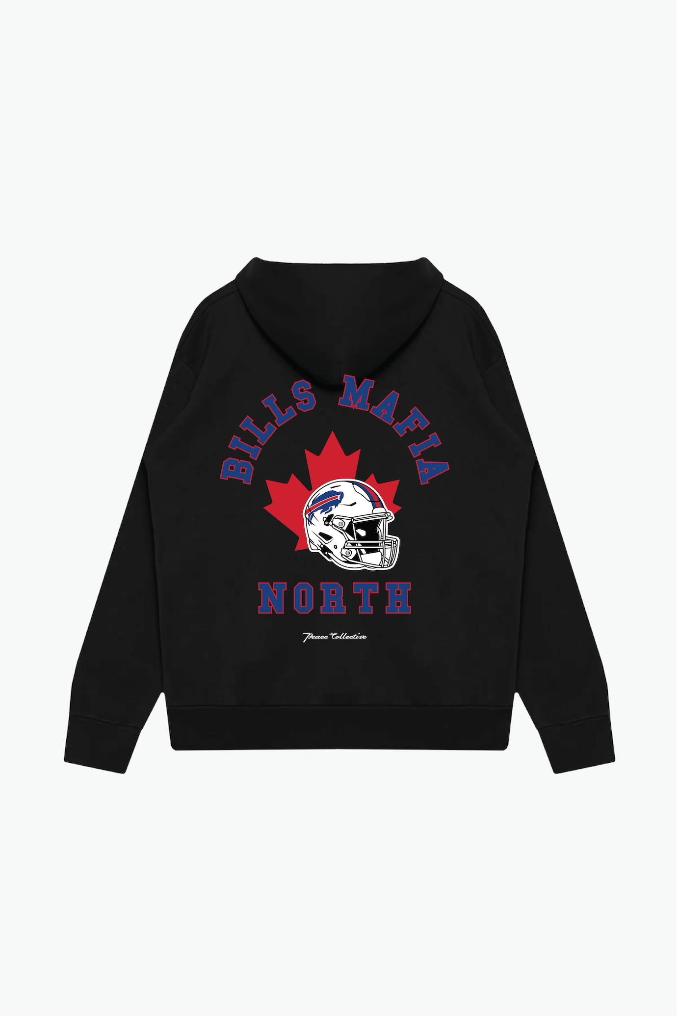 Buffalo Bills Mafia North Heavyweight Hoodie - Black
