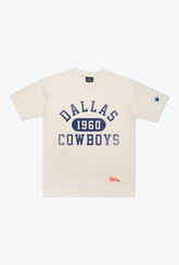 Dallas Cowboys Athletic Club Heavyweight T-Shirt - Ivory