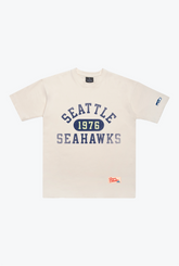 Seattle Seahawks Athletic Club Heavyweight T-Shirt - Ivory