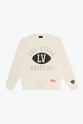 Las Vegas Raiders Warm Up Heavyweight Crewneck - Ivory