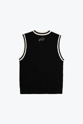 Buffalo Bills Knit Sweater Vest - Black
