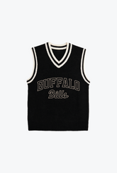 Buffalo Bills Knit Sweater Vest - Black
