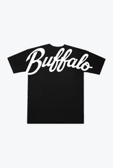 Buffalo Bills Script Heavyweight T-Shirt - Black