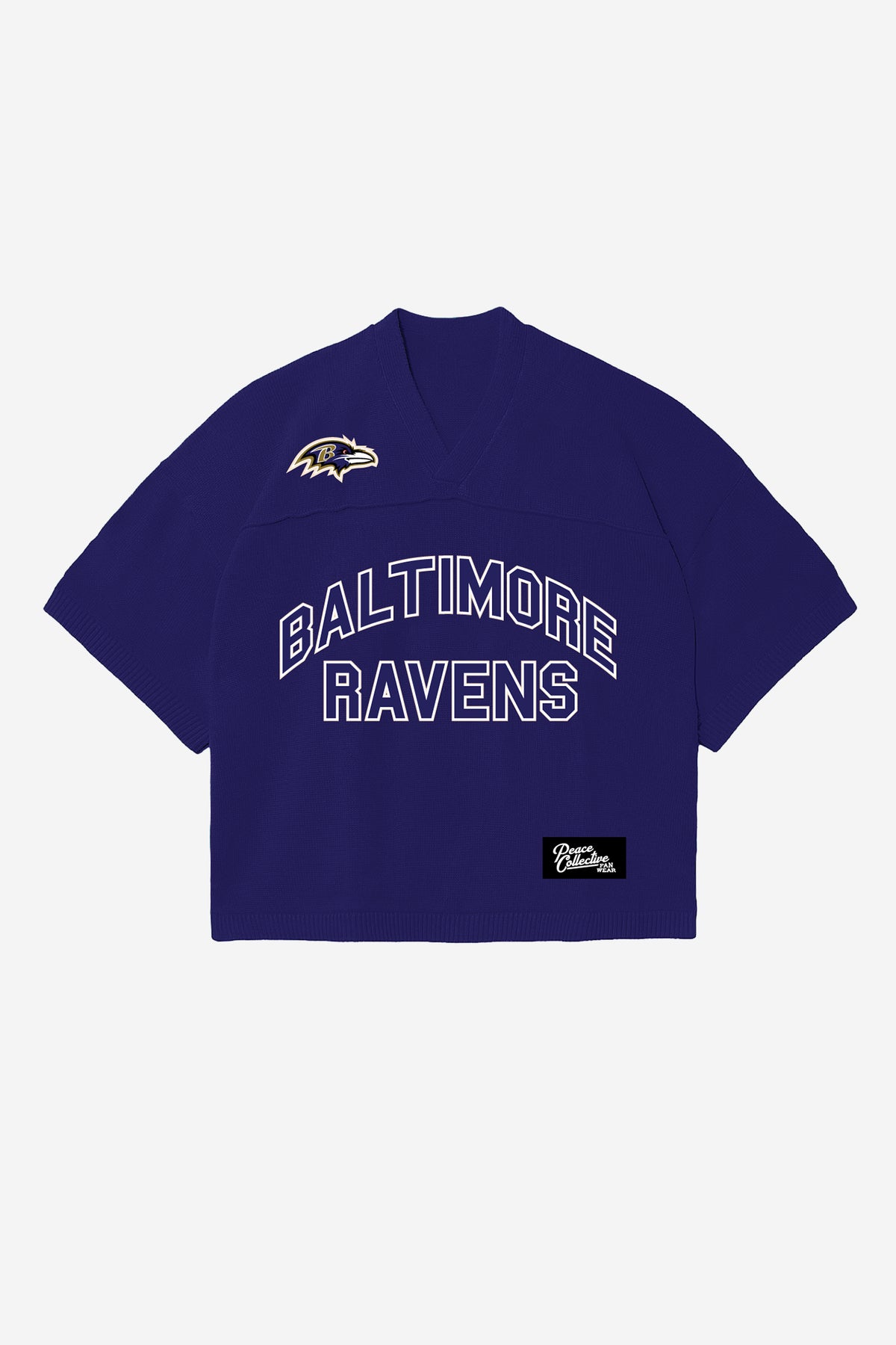 Lamar Jackson Knit Sweater - Purple