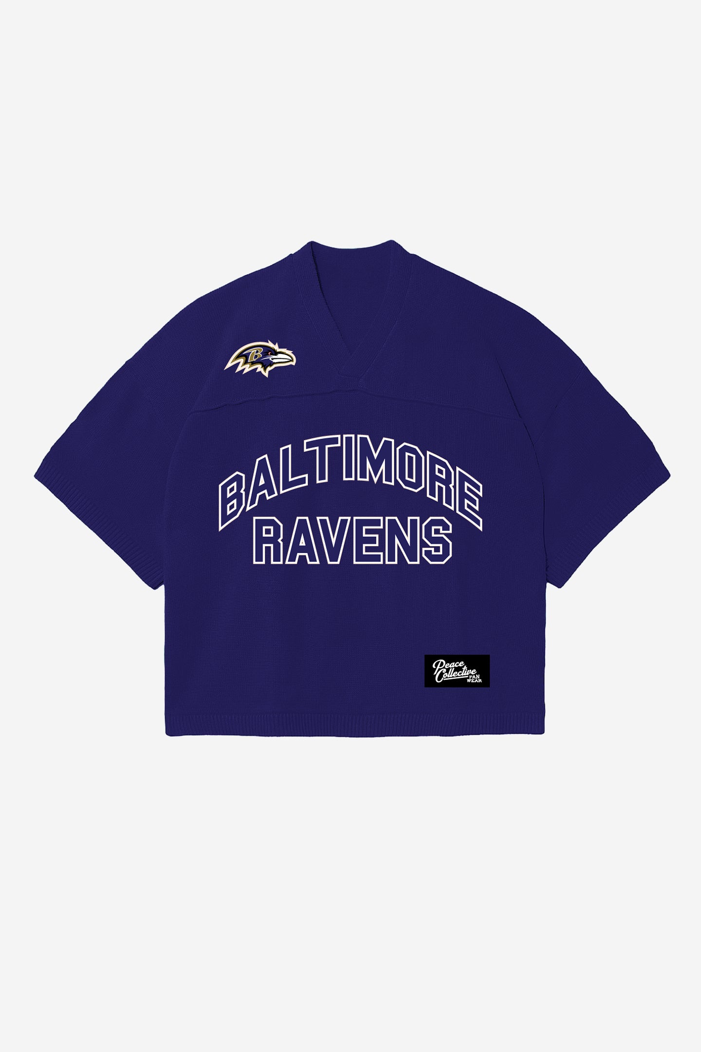 Lamar Jackson Knit Sweater - Purple
