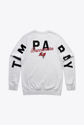 Tampa Bay Buccaneers Spirit Crewneck - Ash