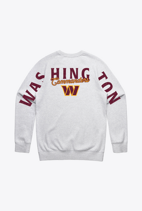 Washington Commanders Spirit Crewneck - Ash