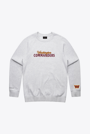 Washington Commanders Spirit Crewneck - Ash