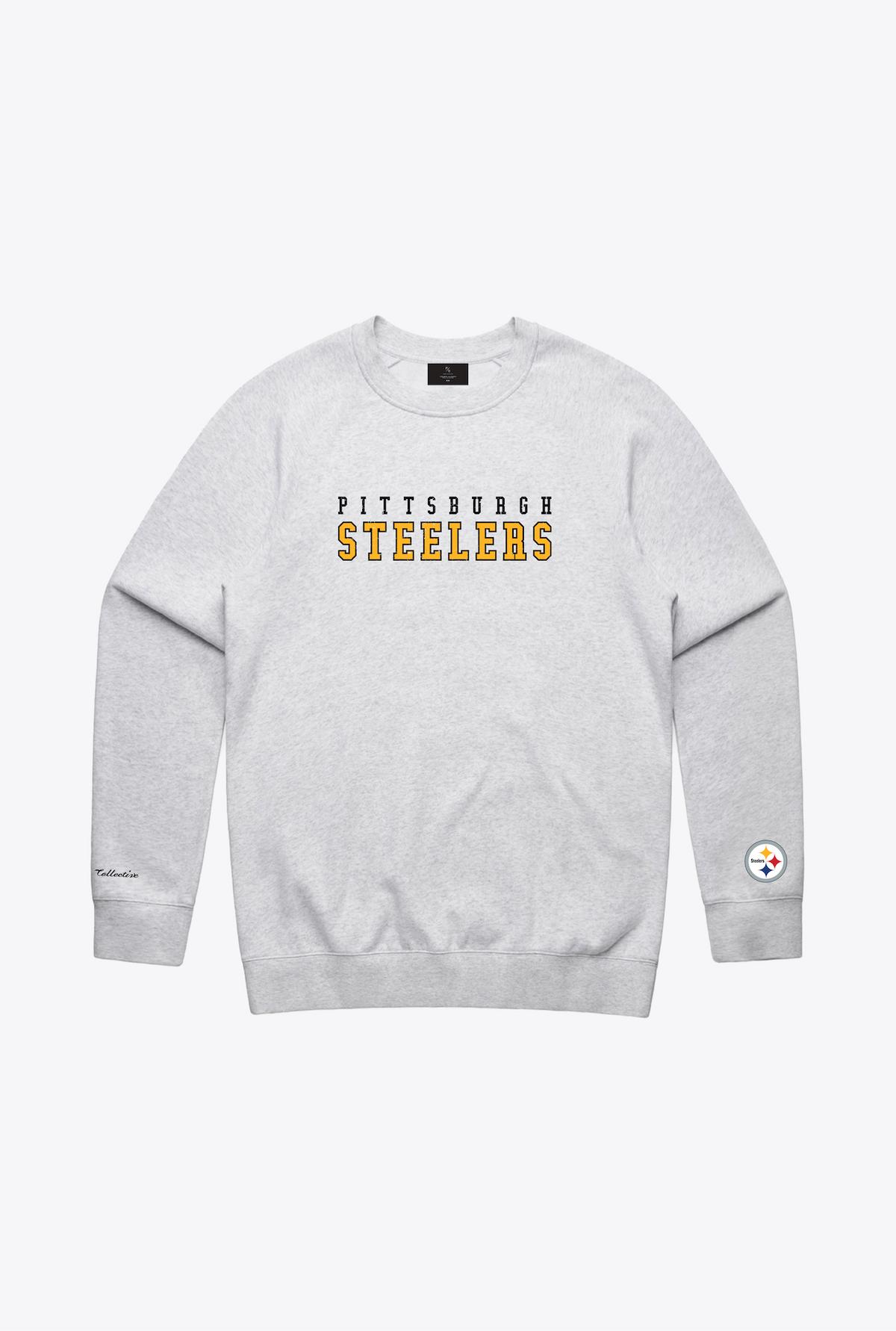 Pittsburgh Steelers Spirit Crewneck - Ash