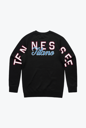 Tennessee Titans Spirit Crewneck - Black