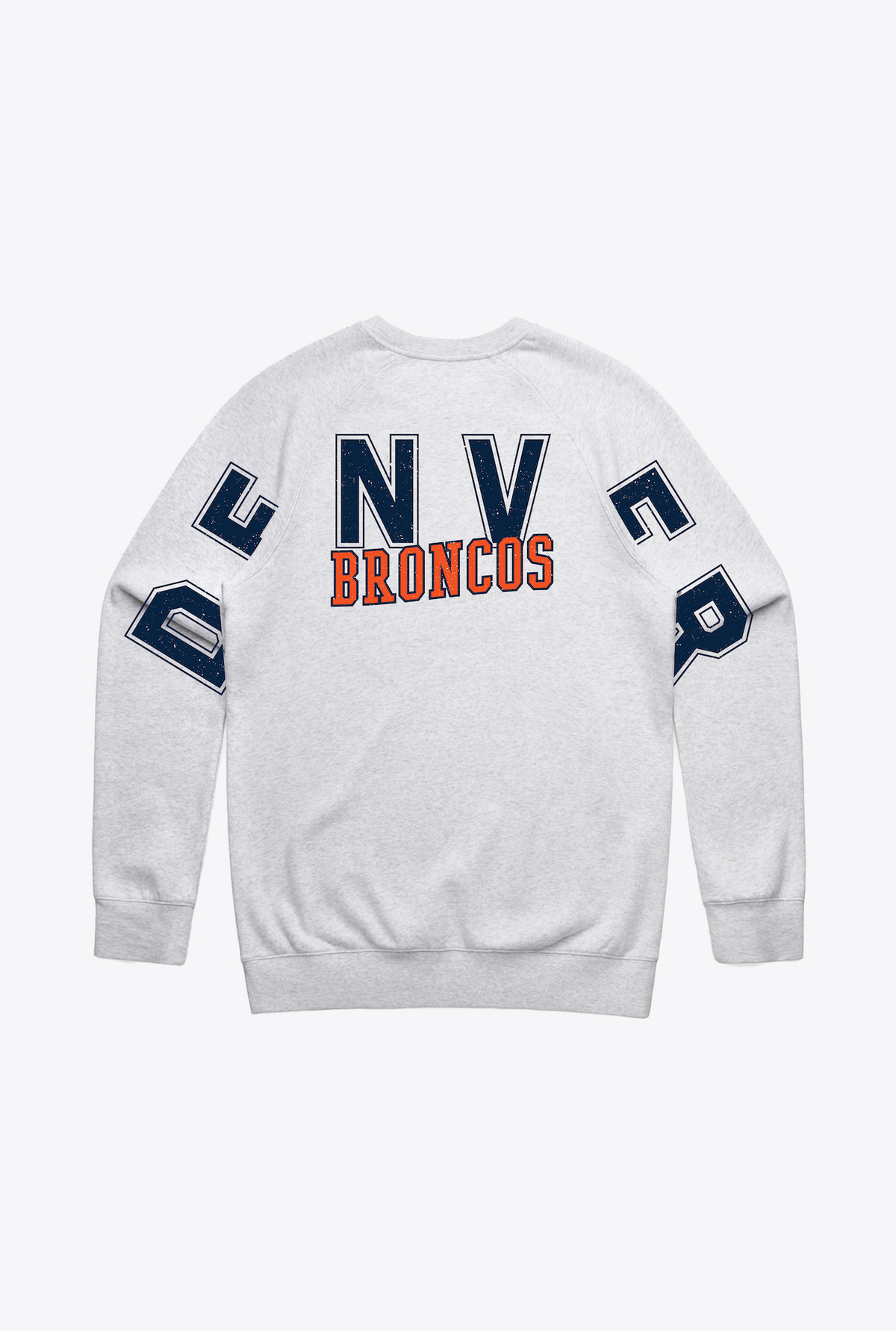 Denver Broncos Spirit Crewneck - Ash