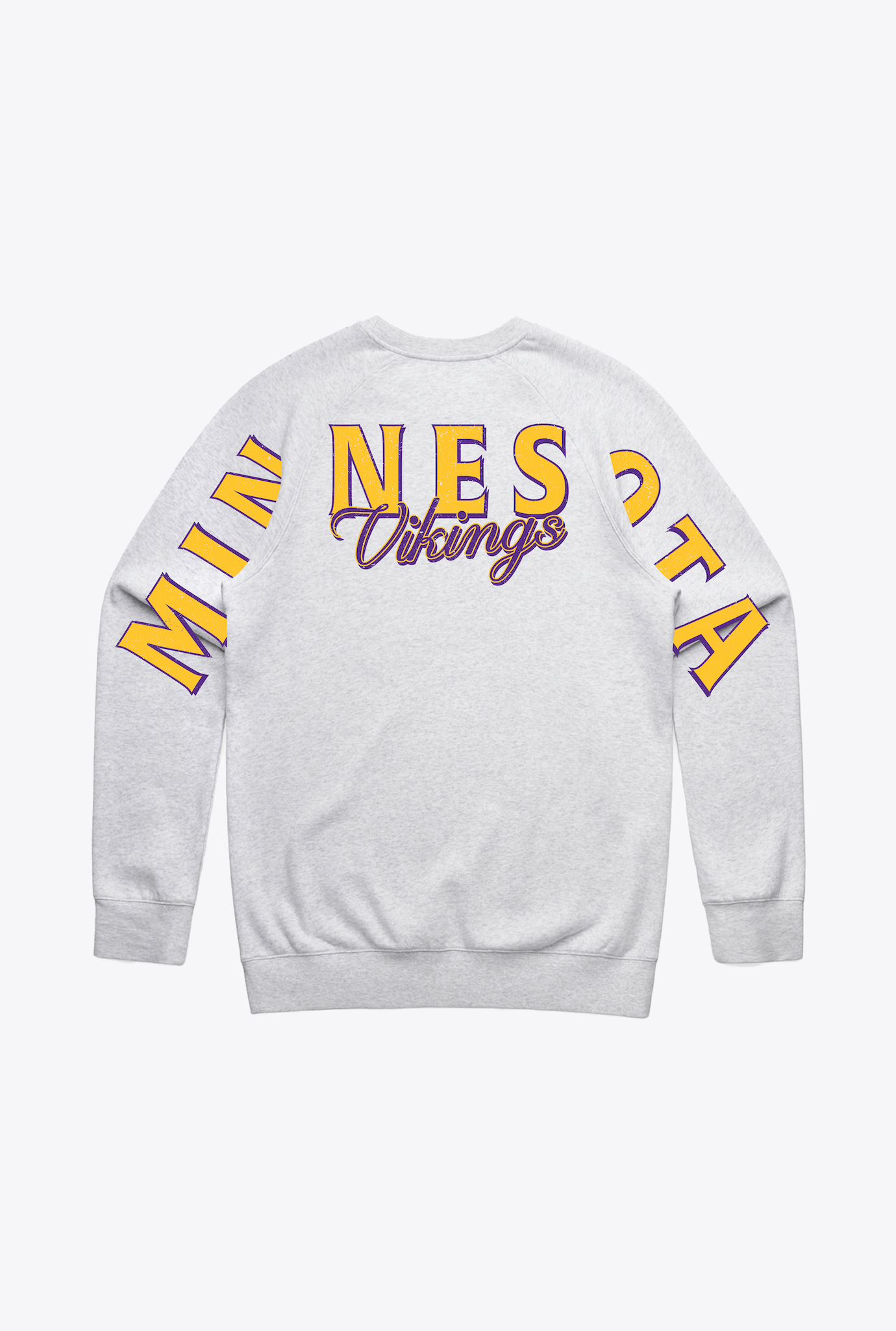 Minnesota Vikings Spirit Crewneck - Ash
