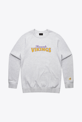 Minnesota Vikings Spirit Crewneck - Ash