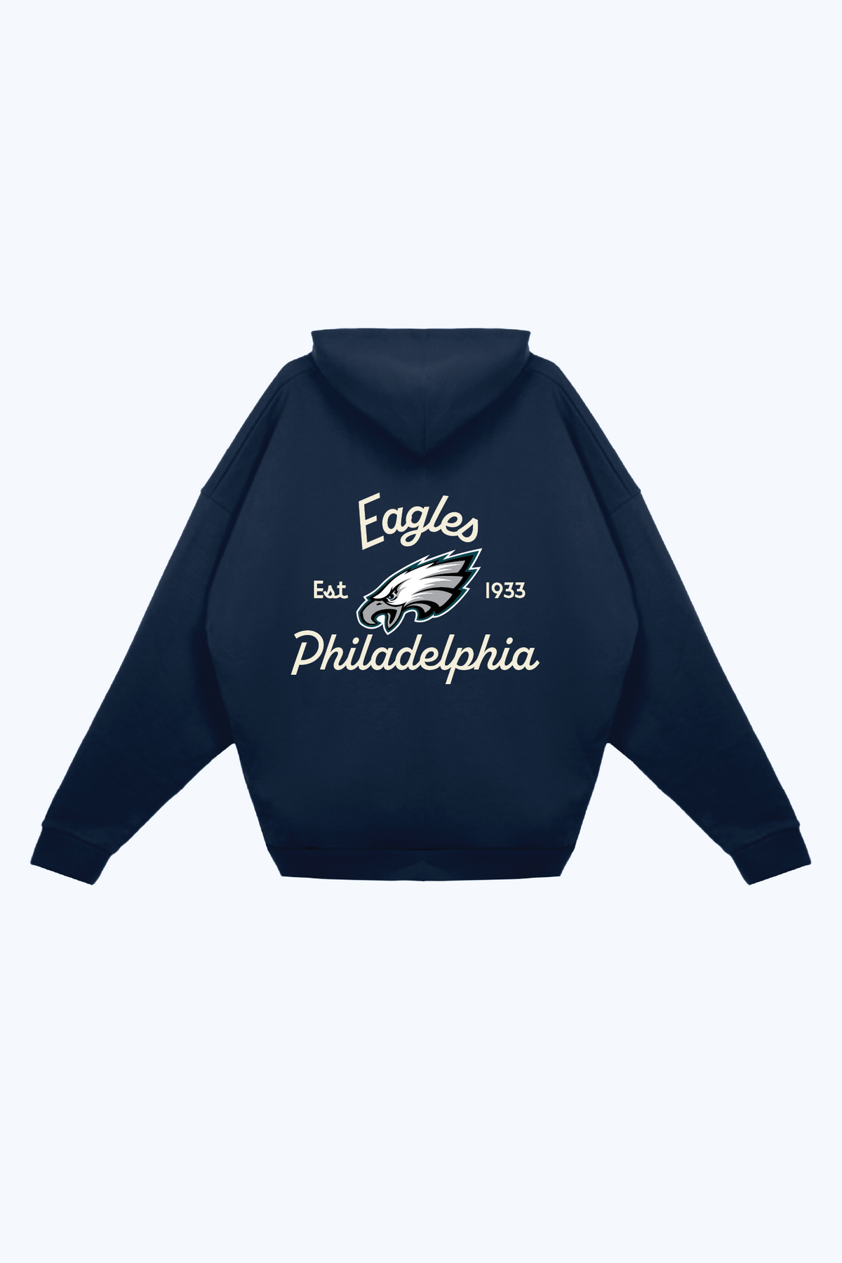 Philadelphia Eagles Fanleisure Heavyweight Hoodie - True Navy