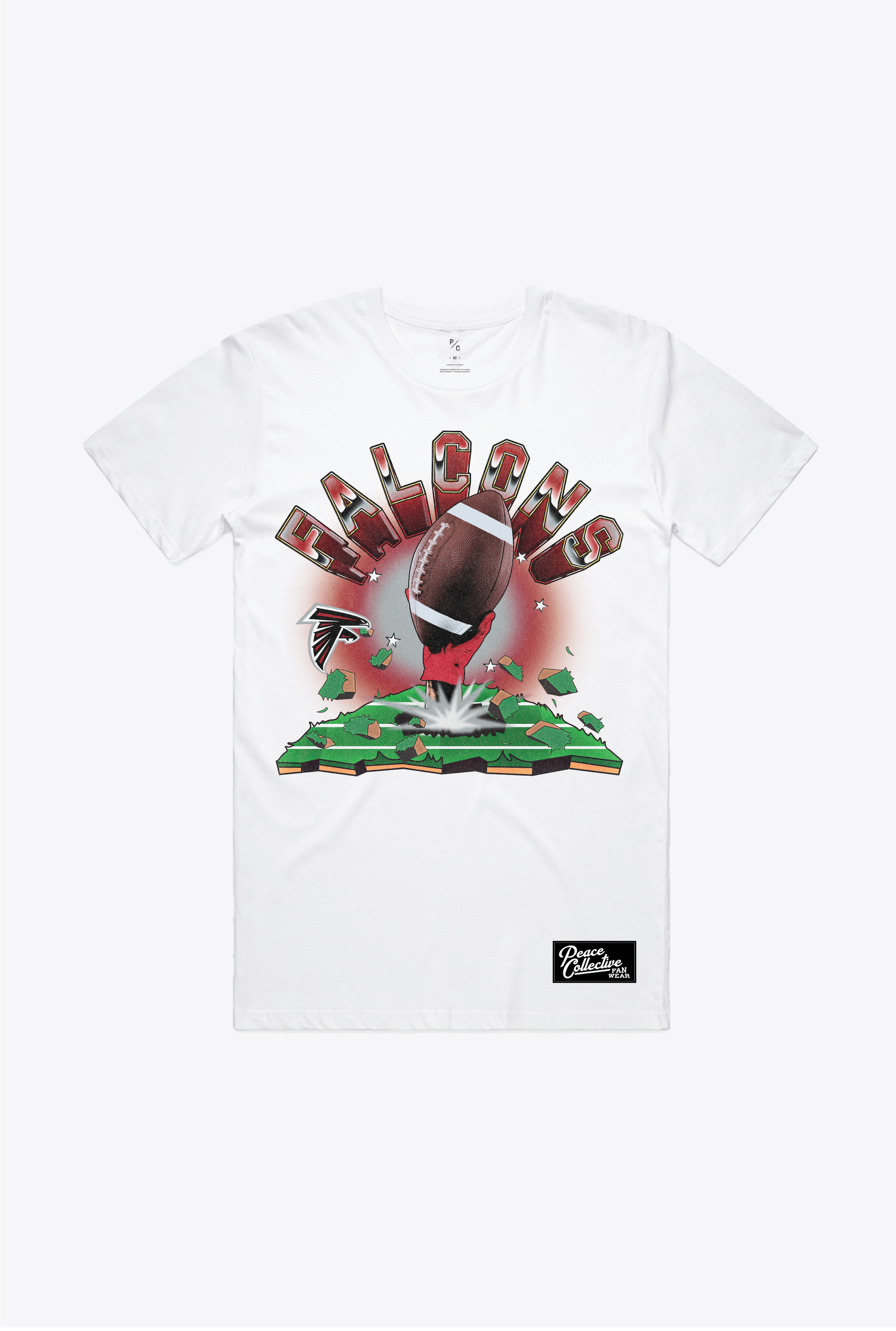 Atlanta Falcons Vintage Clubhouse T-Shirt - White