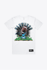 Carolina Panthers Vintage Clubhouse T-Shirt - White