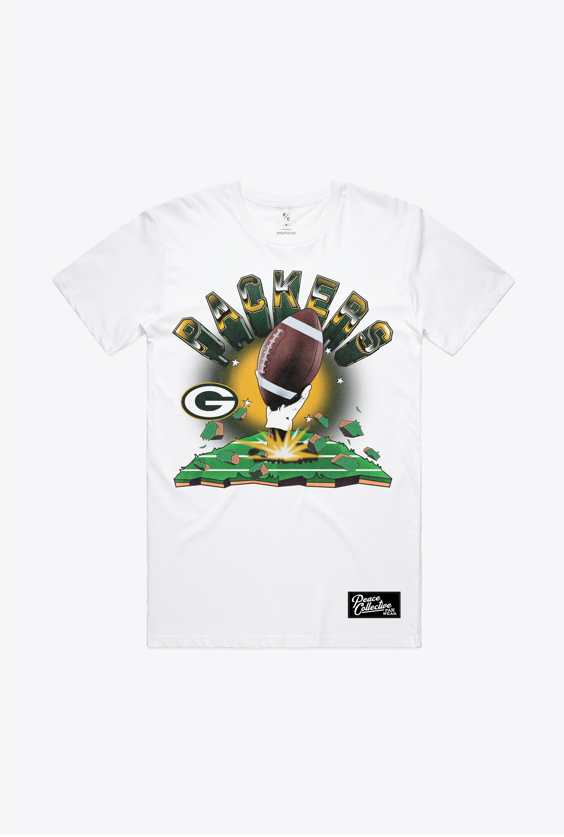 Green Bay Packers Vintage Clubhouse T-Shirt - White