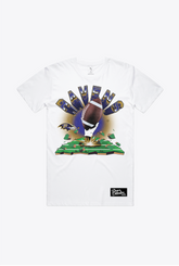 Baltimore Ravens Vintage Clubhouse T-Shirt - White