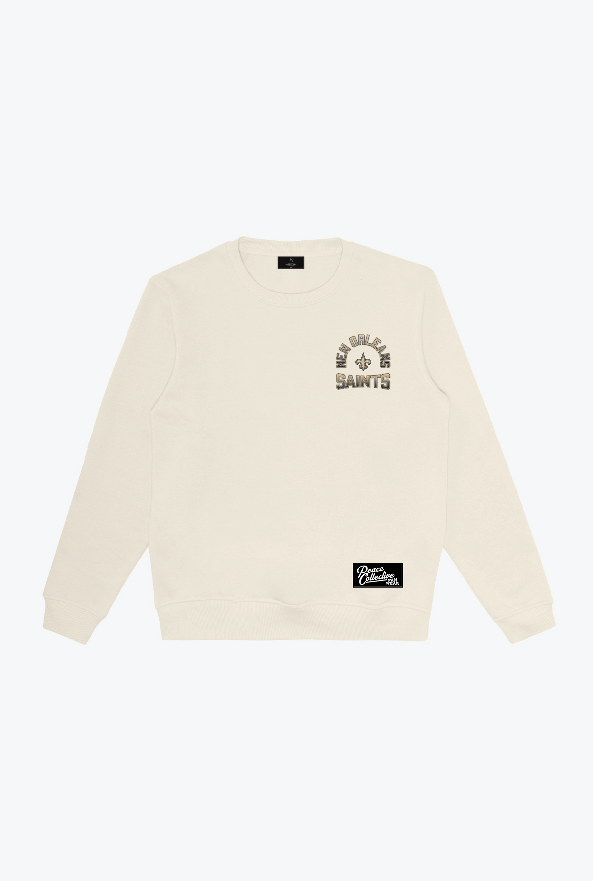 New Orleans Saints Vintage Clubhouse Score Crewneck - Ivory