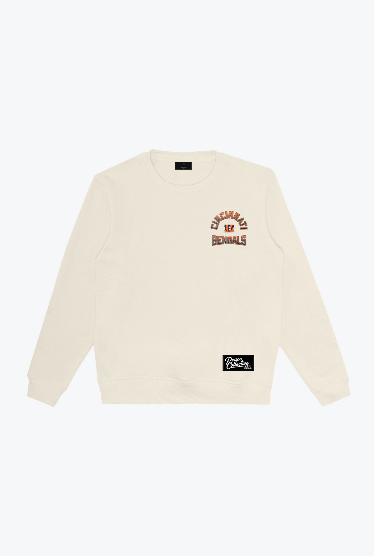 Cincinnati Bengals Vintage Clubhouse Score Crewneck - Ivory