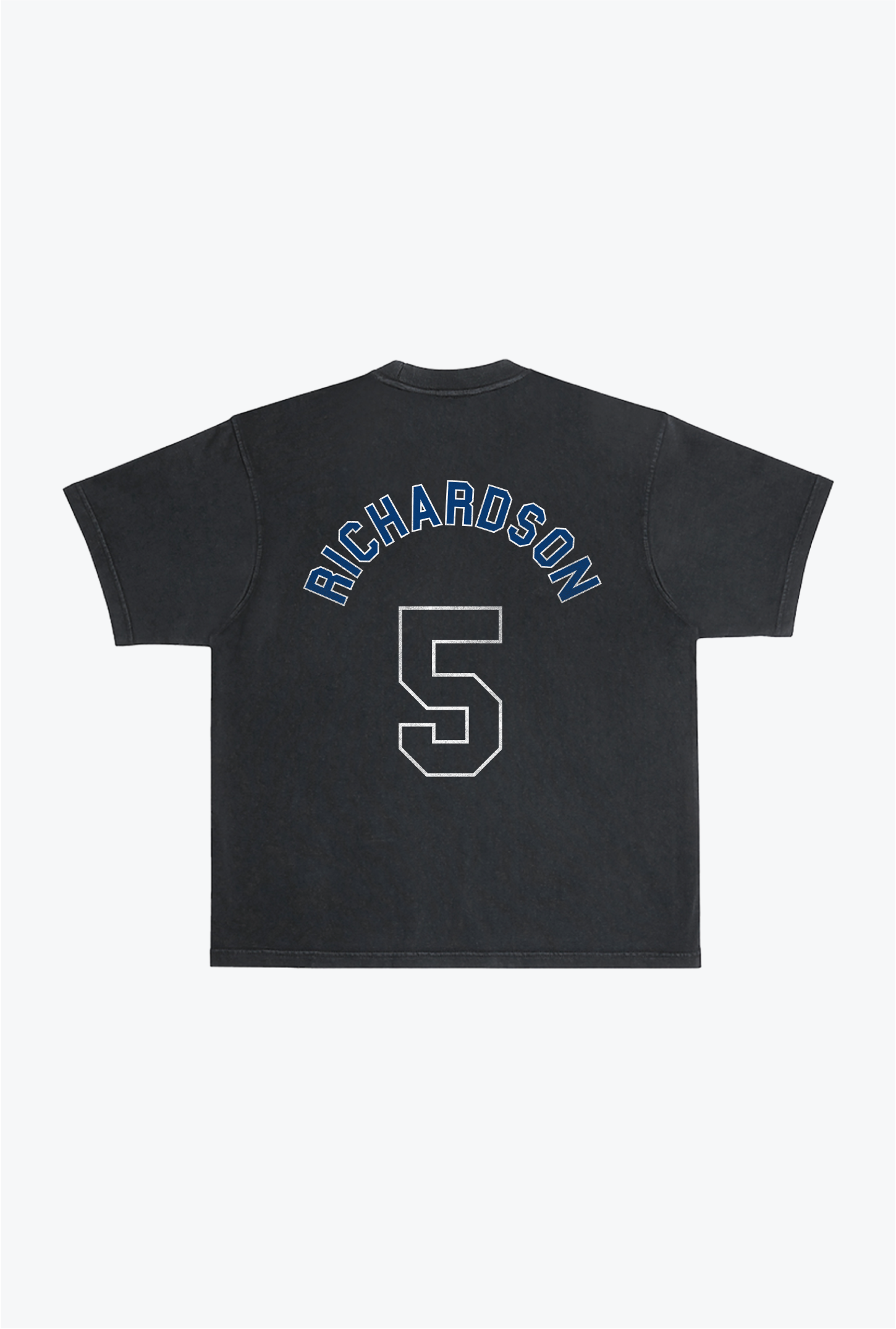 Anthony Richardson Garment Dyed Heavyweight T-Shirt - Black