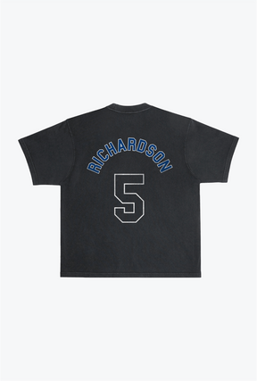 Anthony Richardson Garment Dyed Heavyweight T-Shirt - Black