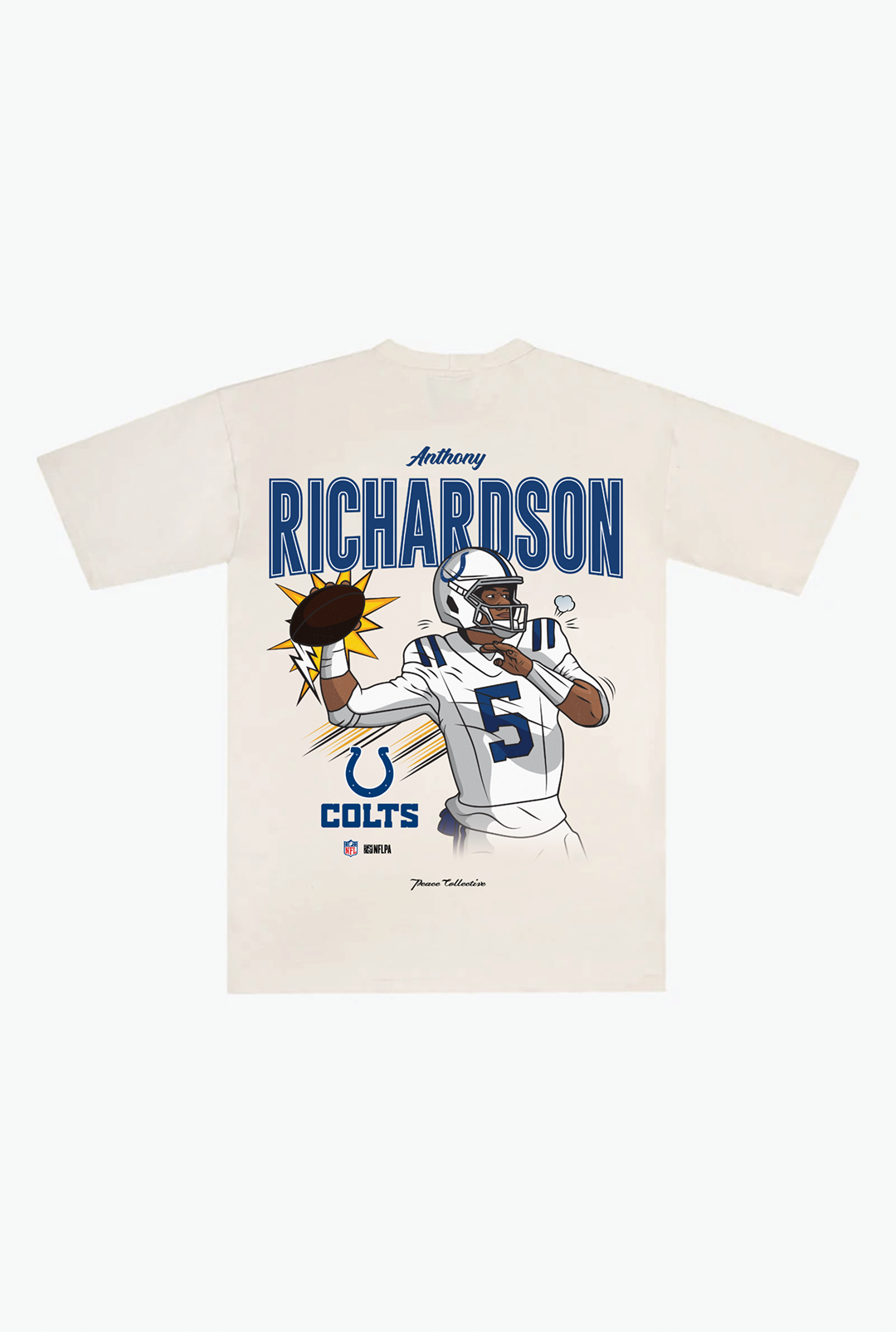Anthony Richardson Heavyweight T-Shirt - Ivory